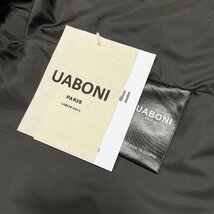 ★★高級EU製&定価11万◆UABONI*Paris*ダウンジャケット*ユアボニ*パリ発◆グースダウン90％ 暖かい 防寒対策 異素材切替 エンボス加工 M_画像10