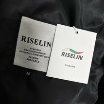 最高級ヨーロッパ製※定価10万◆ブルガリア発※RISELIN 豪華ミンク/カシミヤ混・毛皮ファーコート 極地防寒 艶 フード付き レディース L/48_画像9