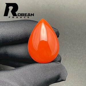 絶賛 EU製 定価6万円★ROBEAN・ナンホーン瑪瑙（南紅瑪瑙）★ペンダント アクセサリー パワーストーン 綺麗 21.7*30.6*12.8mm 1001G1335