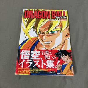 ◆ドラゴンボール アニメイラスト集 金色の戦士 鳥山明 孫悟空 悟飯 サイヤ人 DRAGON BALL　【24/0117/01