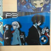 ◆P3 Happyくじ ペルソナ3 3Dクリアファイル 4枚セット PERSONA THE MOVIE #2 Midsummer Knight’s Dream E賞　【24/0119/01_画像3