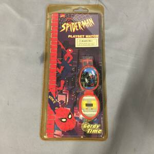 ●未開封 PLAYSET WATCH スパイダーマン Gordy Time MARVEL　【24/0126/01