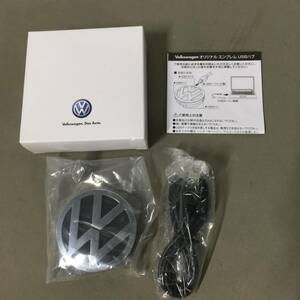 ◆中未開封 Volkswagen オリジナル エンブレム USBハブ フォルクスワーゲン　【24/0129/01
