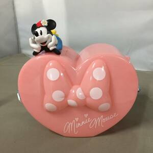 ●ディズニー ミニーマウス ポップコーン バケット ハート ピンク Disney　【24/0131/06