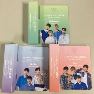 ●SEVENTEEN × the SAEM 香水 フレグランス 3種セット AT FH JWP ザセム セブチ　【24/0131/01