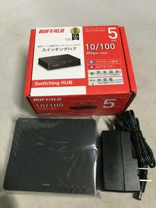 *BUFFALO Buffalo 5 port black switching hub LSW4-TX-5EPL [24/0131/01