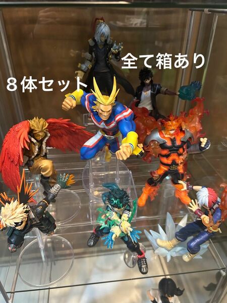 ヒロアカ　一番くじ　HERO VS VILLAINS 緑谷　ホークス　エンデヴァー　荼毘　死柄木　轟　爆豪　フィギュア