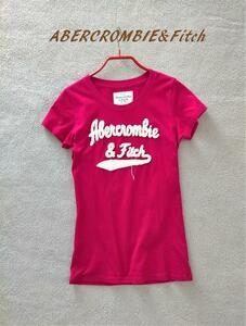 ABERCROMBIE&Fitch　アバクロ ロゴTシャツ M　m37577596589