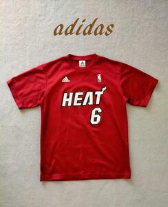 adidas アディダス HEAT 6 ゲームシャツ NBA M m84410997832