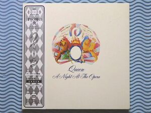 [国内盤：紙ジャケット仕様]クイーン「オペラ座の夜/A Night At The Opera」Queen/リマスター/ボヘミアン・ラプソディ/紙ジャケ/名盤 