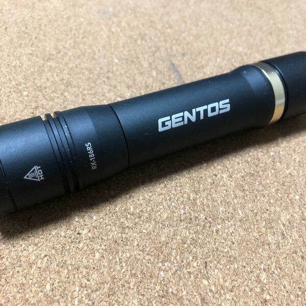 GENTOS ジェントス　LED 懐中電灯 USB充電式 【明るさ800ルーメン/実用点灯7時間】 専用充電池使用 レクシード RX-186RS ANSI規格準拠