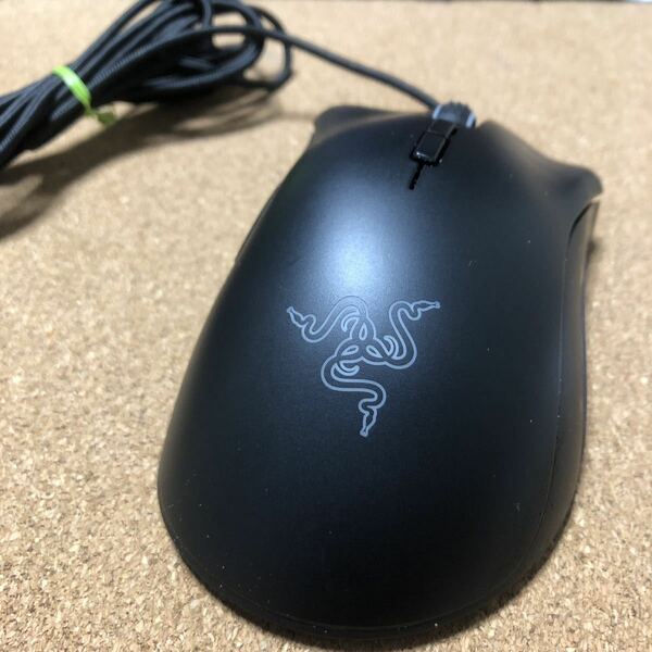 Razer DeathAdder Elite エルゴノミック ゲーミングマウスRZ01-02010100-R3A1 レイザー USBマウス ブラック ゲーミングマウス 