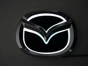  Mazda 5D LED эмблема замена тип 12.5cm×9.8cm белый 