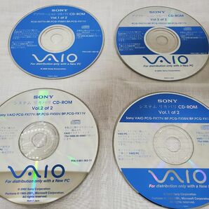 Sony VAIO ノートPC　システム・アプリケーションリカバリーCD-ROM