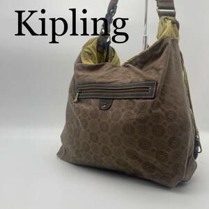 Kipling キプリング ハンドバッグ キャンバスレザー