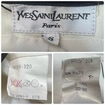 YVES SAINT LAURENT イヴサンローラン ジャケット トップス 半袖 ホワイト系 S_画像4