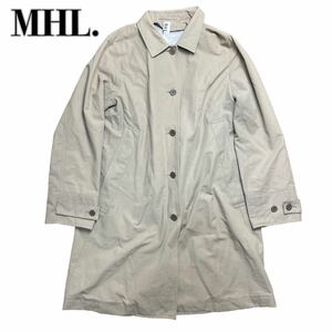 MHL. Margaret Howell пальто с отложным воротником бежевый springs M