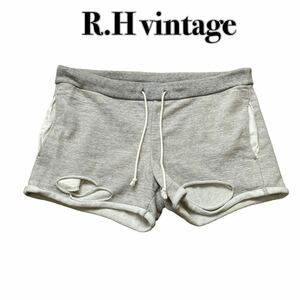 R.H vintaga Ron Herman шорты тренировочный серый женский серый XS