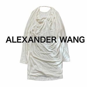 ALEXANDER WANG アレキサンダーワン　白 ホワイト ワンピース S