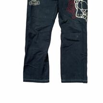 HARDY AMIES SPORT jeans バーディエイミス デニムパンツ ジーンズ 刺繍ワッペン 91M_画像3
