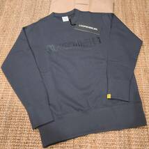 限定品 LOOPWHEELER LW250 25周年吊り編みクルースウェットスミクロMサイズ Limited Edition 25th Anniversary Sweatshirt Gray Size M_画像3