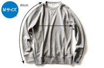 限定品 LOOPWHEELER LW250 25周年吊り編みクルースウェットスミクロMサイズ Limited Edition 25th Anniversary Sweatshirt Gray Size M_画像5