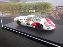 絶版！ MMP 1/43 Porsche ポルシェ 910 生沢徹 #28 1968 Japan GP 日本グランプリ VAN JAC 44791 Ikuzawa 滝レーシング エブロ _画像4