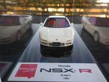 絶版！ MakeUp 1/43 送料無料 HONDA ホンダ NSX -R 1992 NA1 Championship White メイクアップ DeAGOSTINI特注 アイドロン_画像3