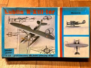 01021 Hanna Jachowicz 1/72 SWW822 Lublin R-XIII-ter ルブリンR8ter プラモデル 未組立品