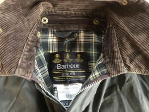 Barbour Border C40 Sage 3ワラント 90s ヴィンテージ バーブァー