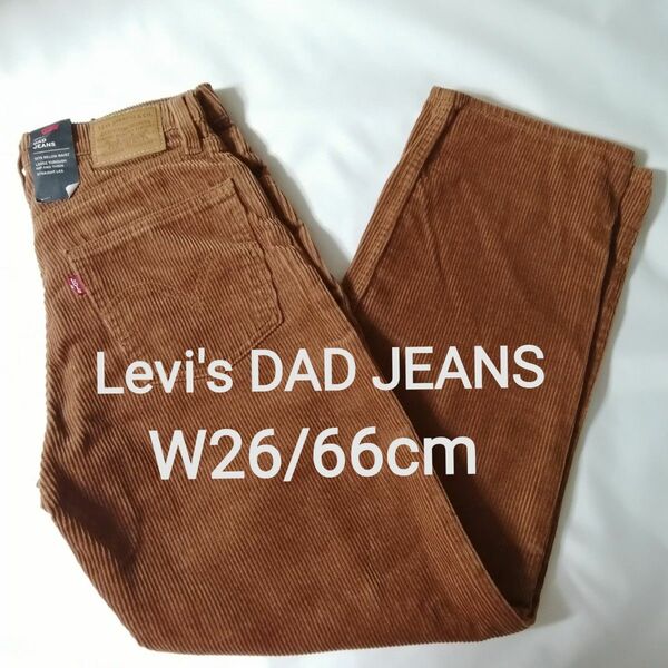 リーバイスプレミアム【W26/66cm】levi‘s DAD JEANS