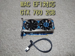 Mac EFI GTX760 2GB/Mac Pro 2008 2009 2010 2012/NVIDIA GALAXY/最新OS Sonoma対応