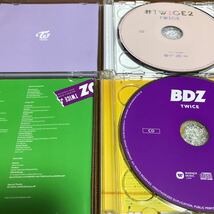 水星価格！TWICE & # BDZ アルバム　3枚セット　CD +DVD_画像5
