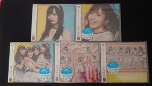 NMB48 19th 僕だって泣いちゃうよ 初回盤CD+DVD未視聴品4種類+劇場盤 計5種 山本彩 卒業ソング