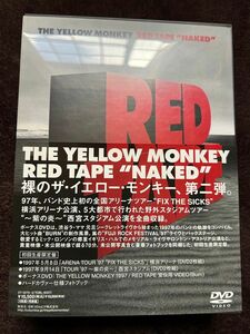 初回生産限定盤 THE YELLOW MONKY RED TAPE “NAKED” イエモン 吉井和哉 DVD