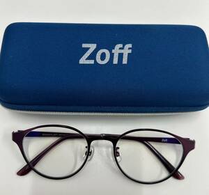 Zoff メガネケース 眼鏡ケース 　ゾフ　メガネ 度無し