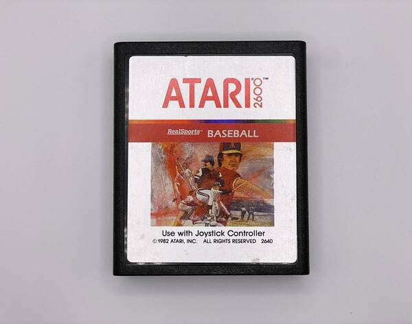 Atari 2600 RealSports BASEBALL