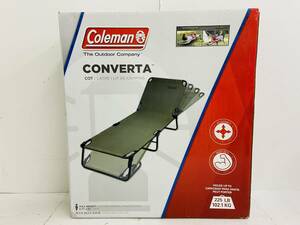 (24245)□coleman(コールマン) コンバーターコット オリーブ 2000039137 [アウトドア用品/キャンプグッズ/折りたたみベッド] 中古品