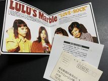 ⑩/ Lulu's Marble(ルルーズマーブル) 『LOVE ROCK』CD / ガールズガレージ、_画像7