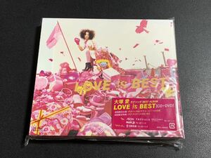 ⑩/ новый товар нераспечатанный / Ootsuka Ai [ LOVE is BEST ]/ первый раз ограничение запись CD+DVD2 листов комплект,teji упаковка specification 