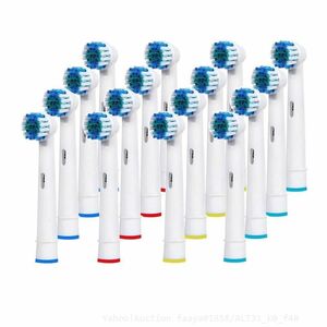 送料無料 EB17 やわらかめ 16本 BRAUN オーラルB互換 電動歯ブラシ替え Oral-b ブラウン フレキシソフト (f4