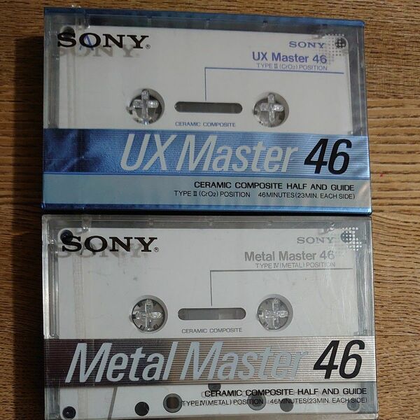 SONY カセットテープ 2つ