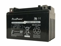 【西濃営止送料無料】【新品】FPM9-12B YTX9-BS バイク_画像3