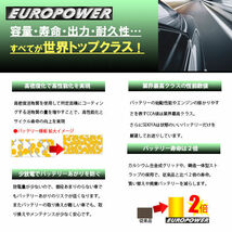 劣化防止パルス付 コスパ最強 EUROPOWER 国産車 バン・セダン等 【 55B24R 】_画像5