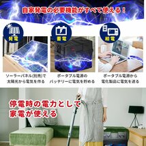 限定特価 最強コスパ ポータブル電源 1200wh SEKIYA MPPT制御 AC/DC/USB出力 AC500w 正弦波_画像3