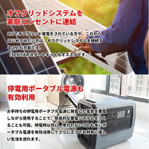 コンセントに差して 発電 プラグインソーラー 2050ソーラー ソーラーパネル 800wセット 200w ×4 太陽光パネル マイクロインバータ SEKIYA_画像9