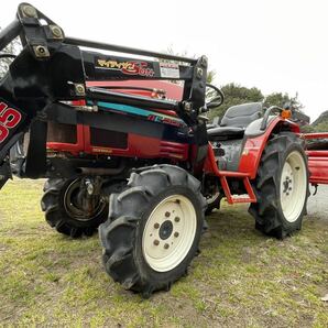 ☆宮崎☆ ヤンマー トラクター AF220 4WD フロントローダー バケット 除雪機 409時間の画像2