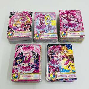 #8909AZ プリキュア カード プリキュアデータカードダス Part 5～9 キラ 280枚以上 大量 まとめ トレカ 現状品