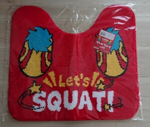 送料無料☆トイレマット ーLet's SQUAT ー☆新品未開封☆広島東洋カープ2024☆