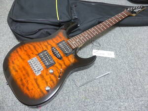 ■Ibanez アイバニーズ GIO GRX 70 QA SB 美品良品 動作OK！調整済み